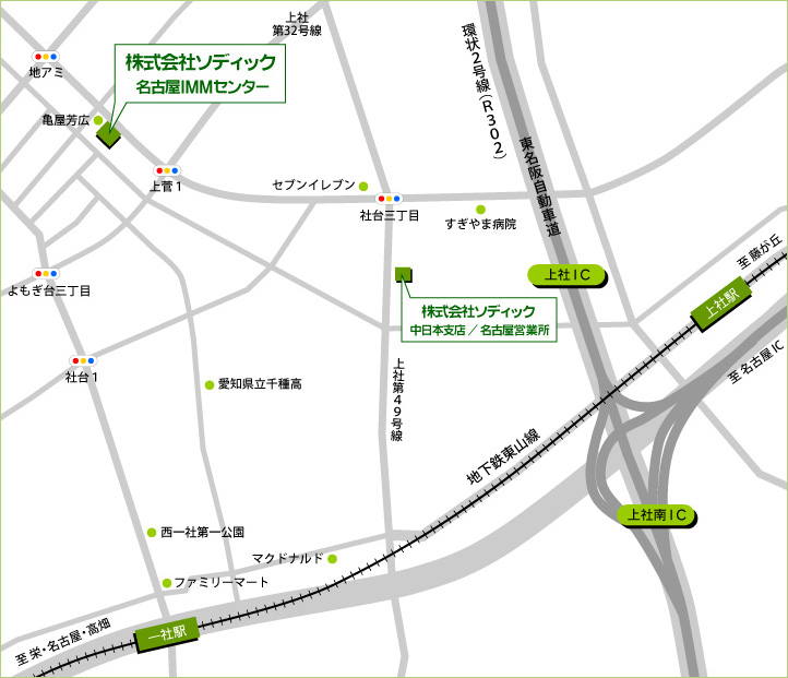 名古屋ＩＭＭセンター 地図