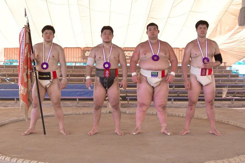 The Sumo club won individual competition of the 51th All-Japan Selected Sumo Championship Tournament for Adults (Prime Minister's Cup)!