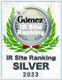 Gomez IR Site Ranking SILVER 2023