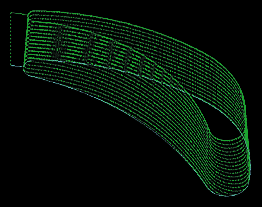 Real-time Checking of the Wire Trajectory