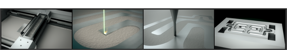 Powder bed fusion+Milling