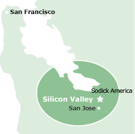 シリコンバレー周辺地図
