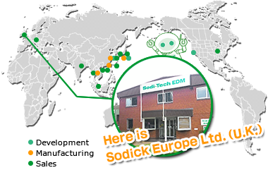 Sodick Europe Ltd. (U.K.)はここ