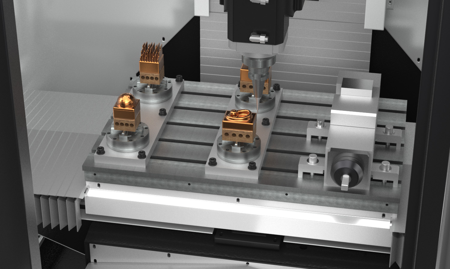 GS540Lの加工テーブル(※イメージ画像)